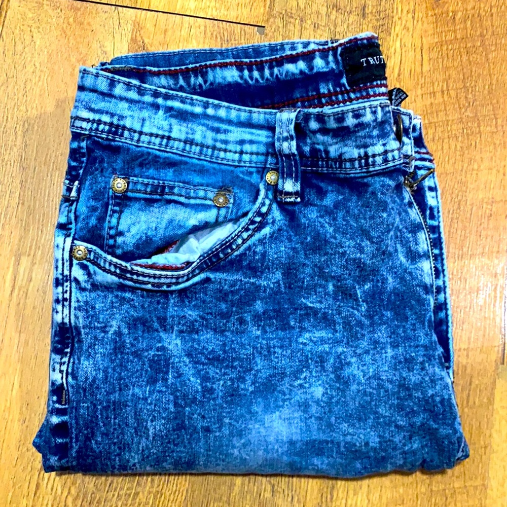 Men’s Acid Wash Jeans